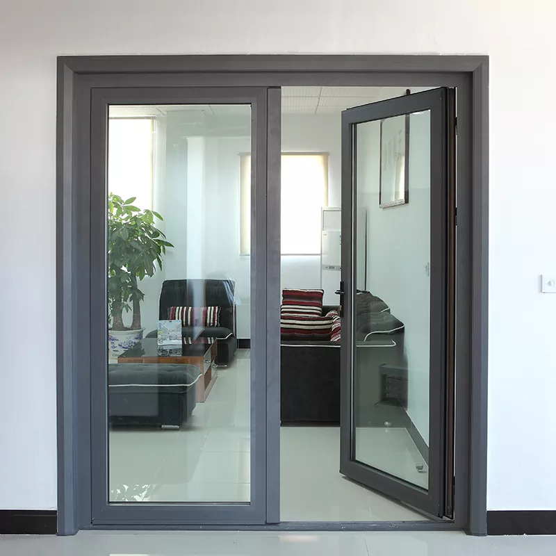Aluminium Alloy Insulae Balcony Adductius Door