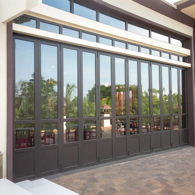 Non insulating Aluminium Alloy Folding Door